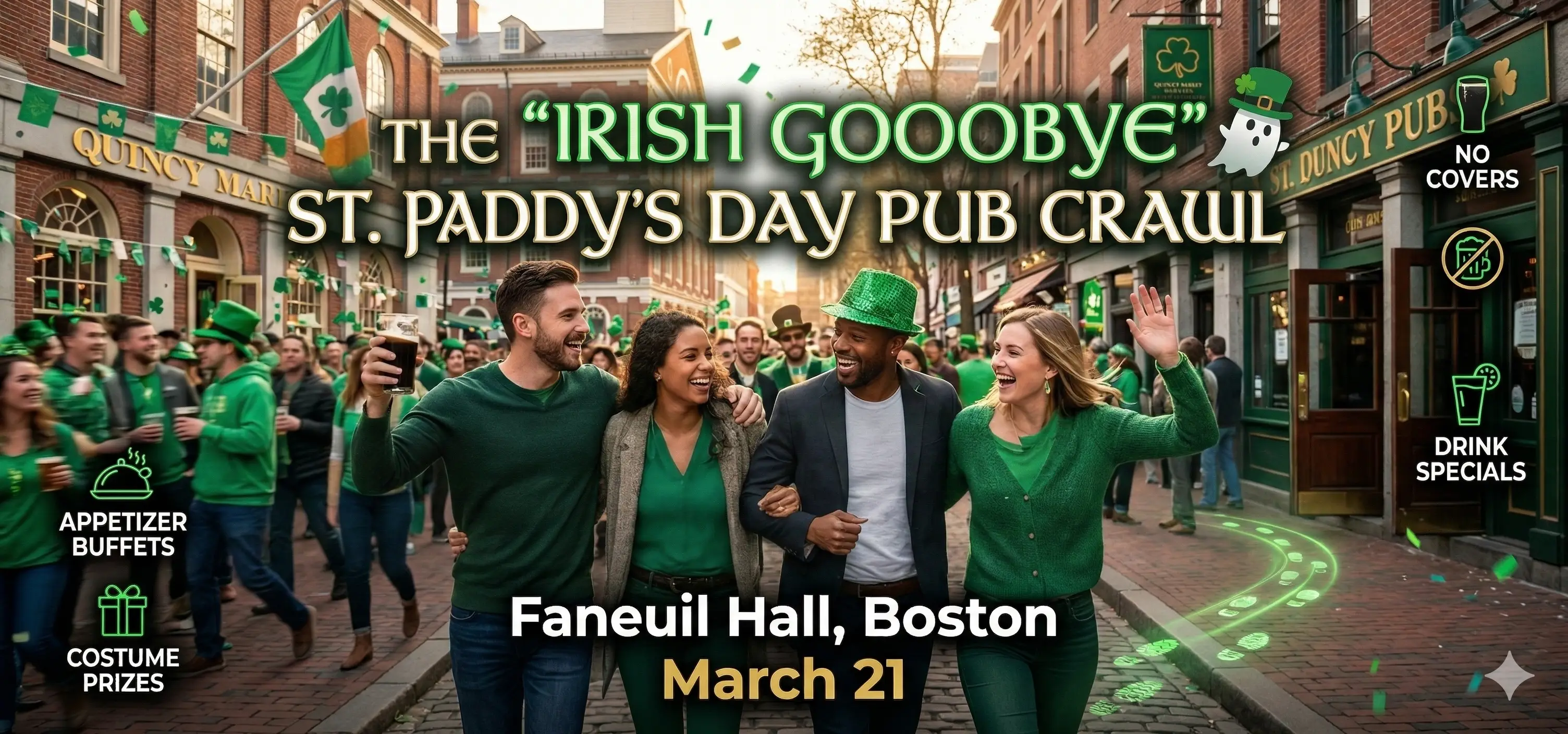The Irish Goodbye Pub Crawl Pub Crawl